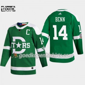 Dallas Stars Jamie Benn 14 Adidas 2020 Winter Classic Authentic Shirt - Kinderen